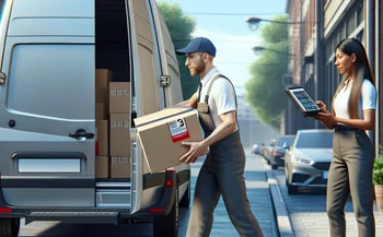 Parcel delivery driver